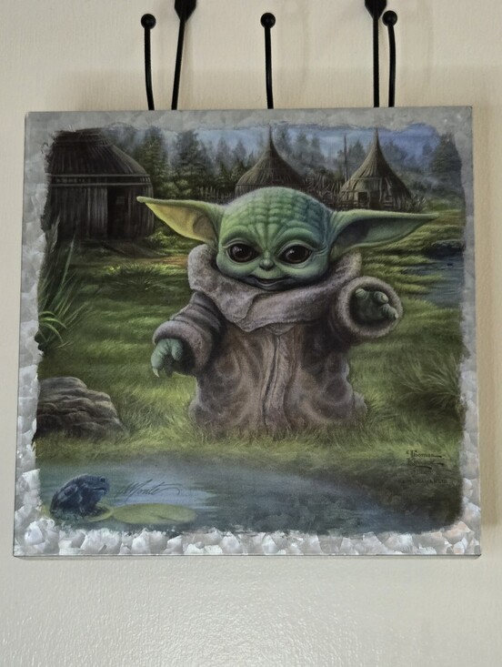 Thomas Kinkade Other - Thomas Kinkade Studios limited edition metal box art titled The Mandalorian™